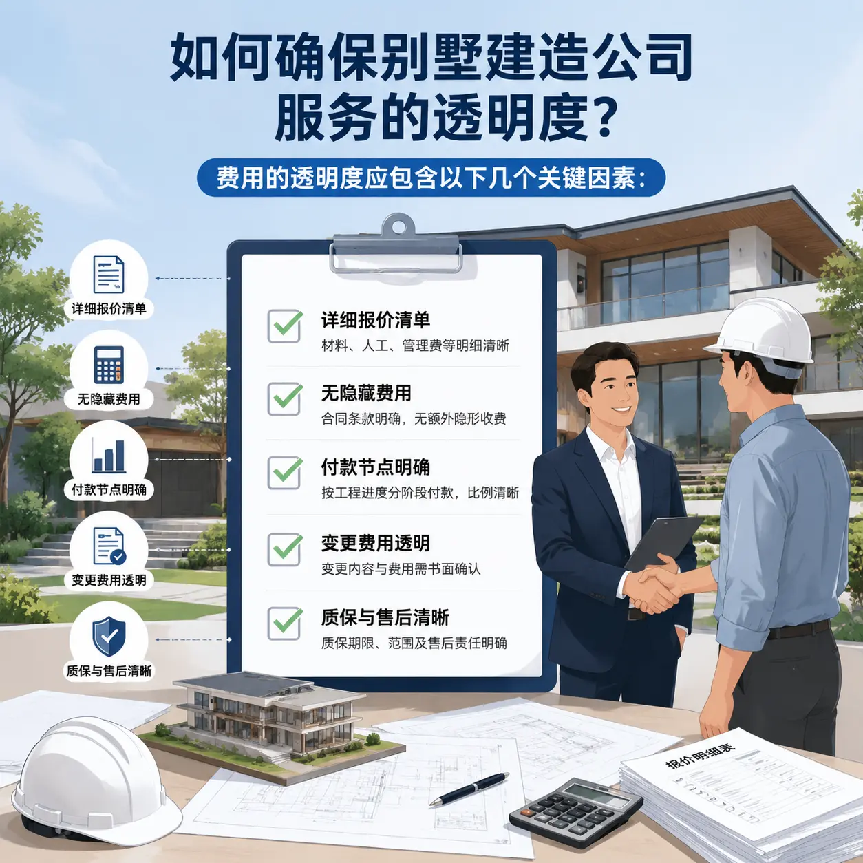 在 松桃 如何确保别墅建造公司服务的透明度？
