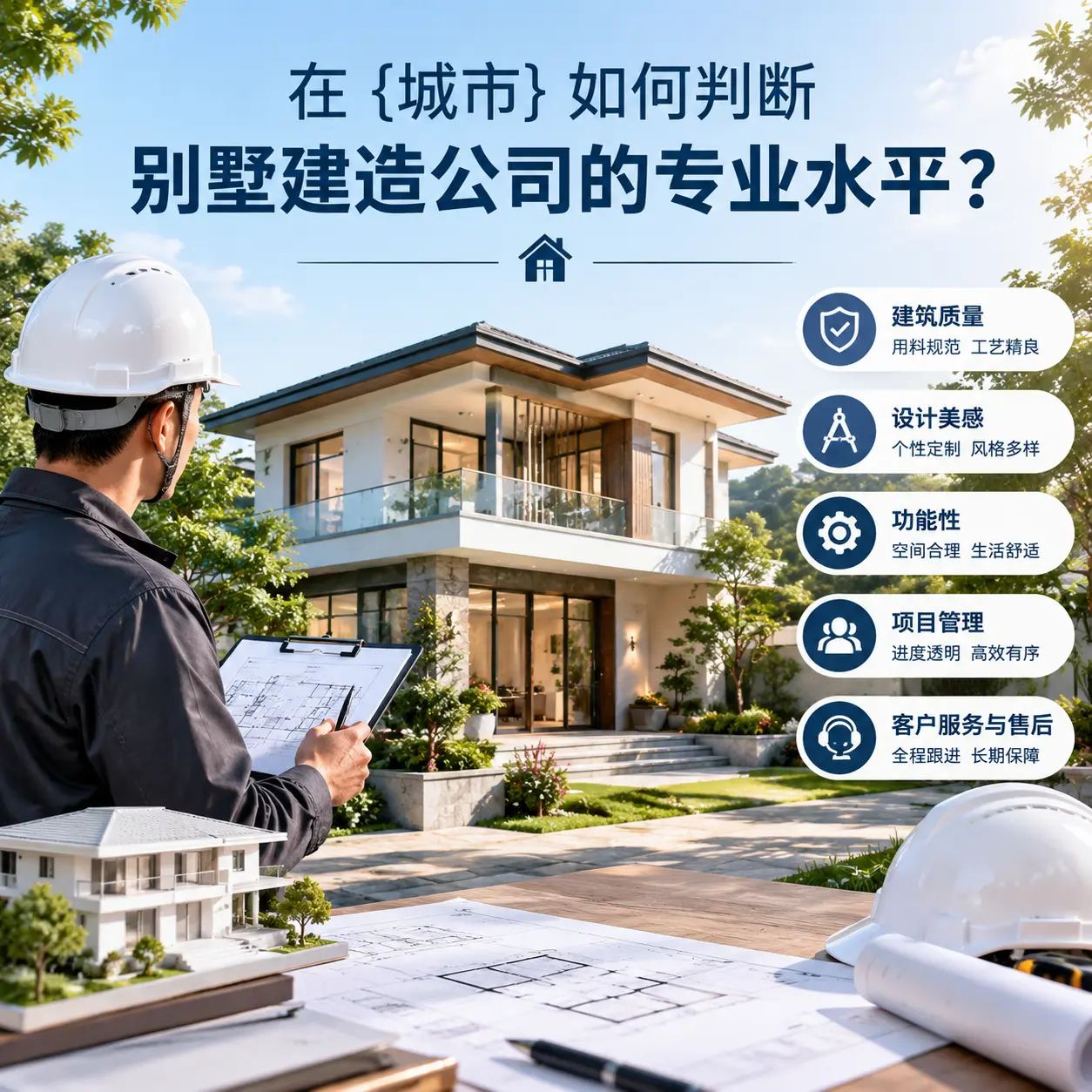 在 松桃 如何判断别墅建造公司的专业水平？