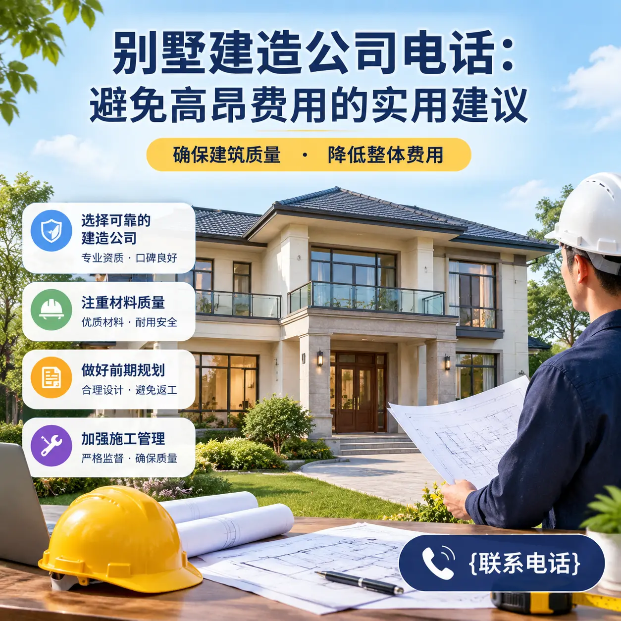 松桃别墅建造公司电话：避免高昂费用的实用建议