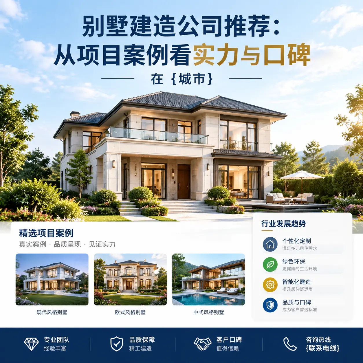 别墅建造公司推荐:从项目案例看实力与口碑在 松桃